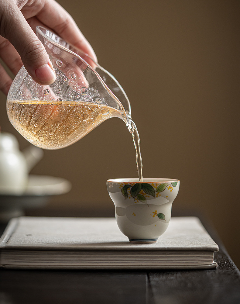 Osmanthus Tea Cup 50ml, 2 Styles Optional