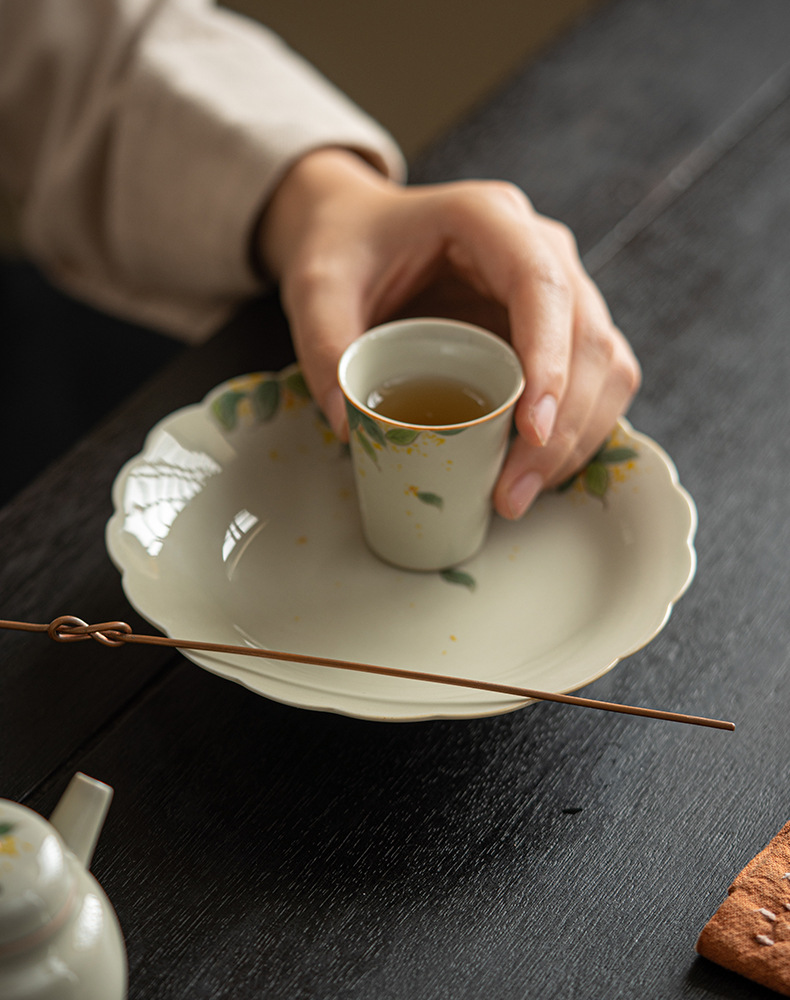 Osmanthus Saucer For Teapot/Gaiwan/Cups