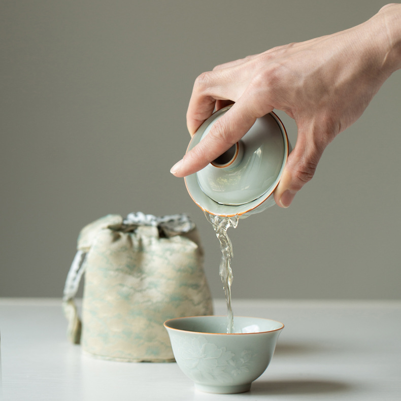 Celadon Travel Tea Set