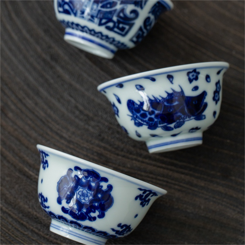 Collection of Classic Pattern Tea Cup 100ml