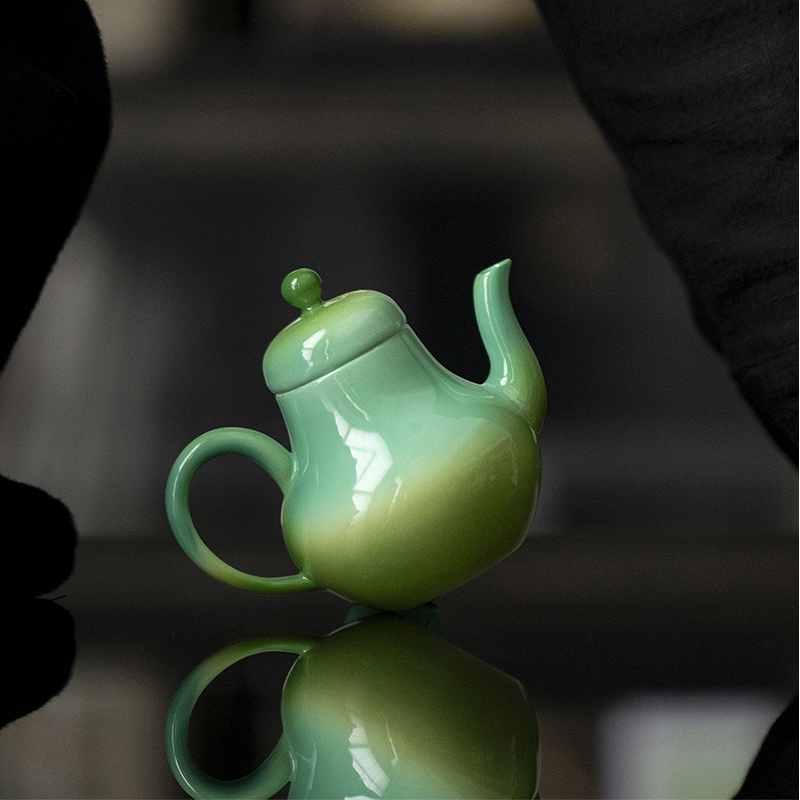 Gradient Green Teapot 130ml