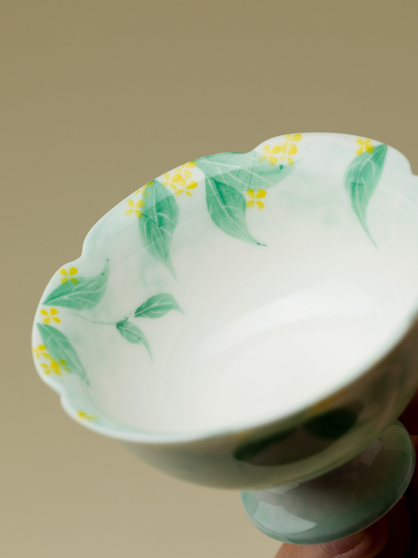 Osmanthus Porcelain Tea Cup 70ml