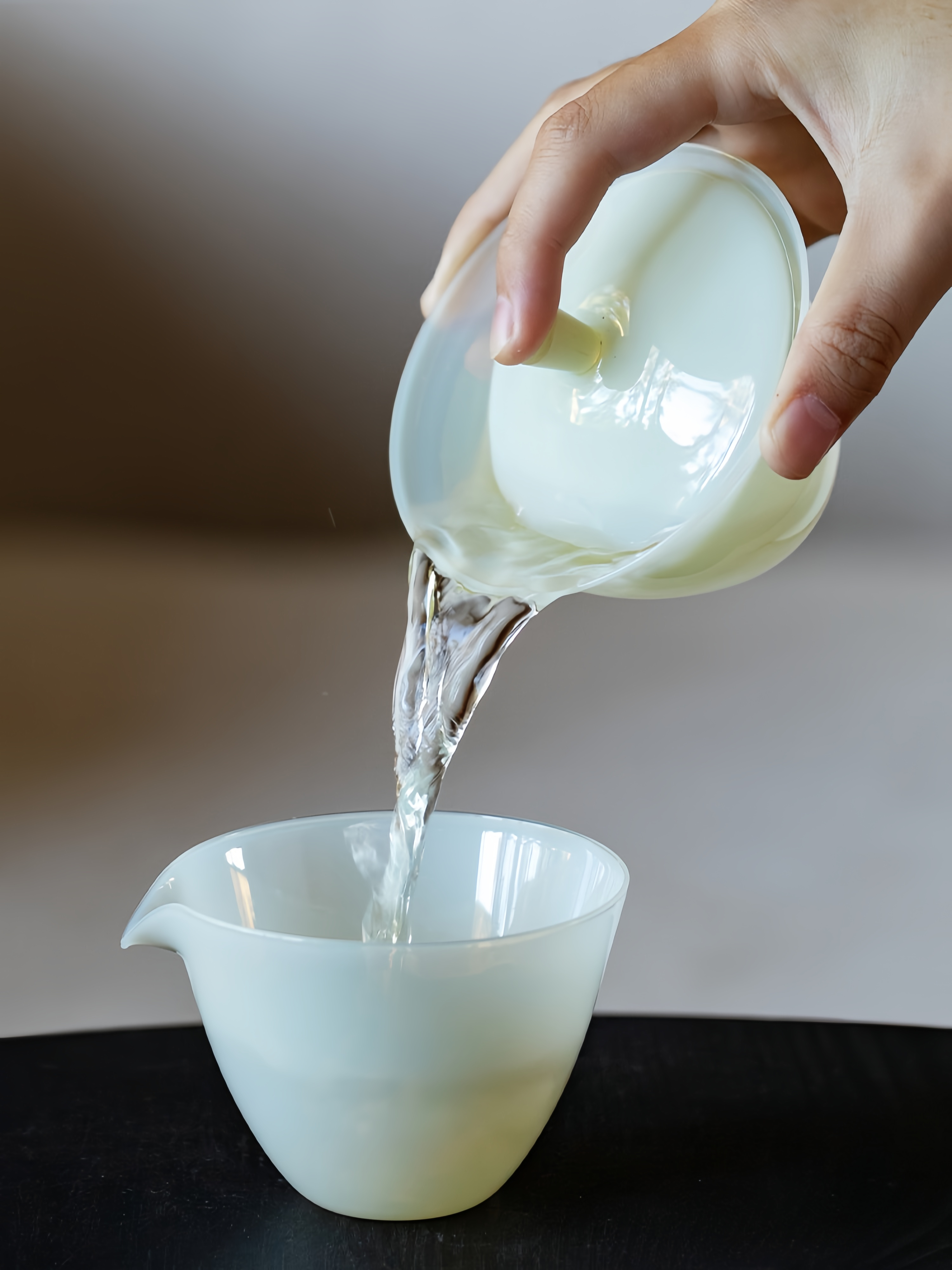 Yellow Jade Glass Pitcher 200ml