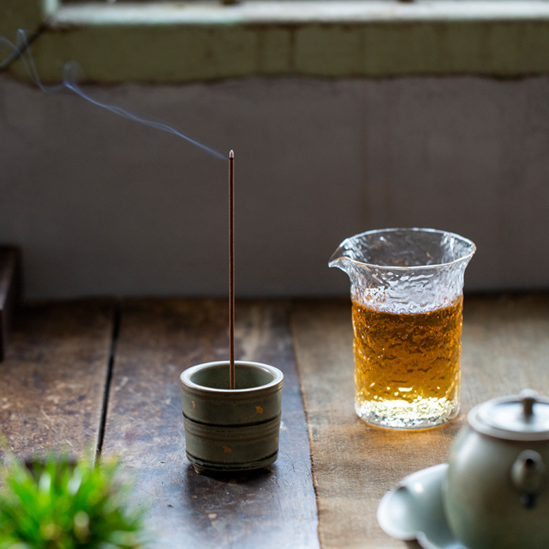 Flambé Glaze Mini Incense Burner