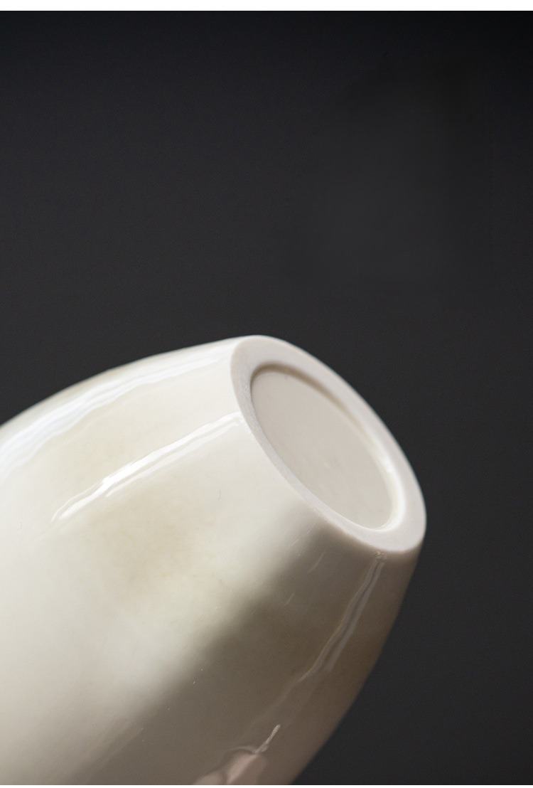 Ash White Travel Tea Set 120ml, 1 Gaiwan+3 Cups+ 1 Fair Cup