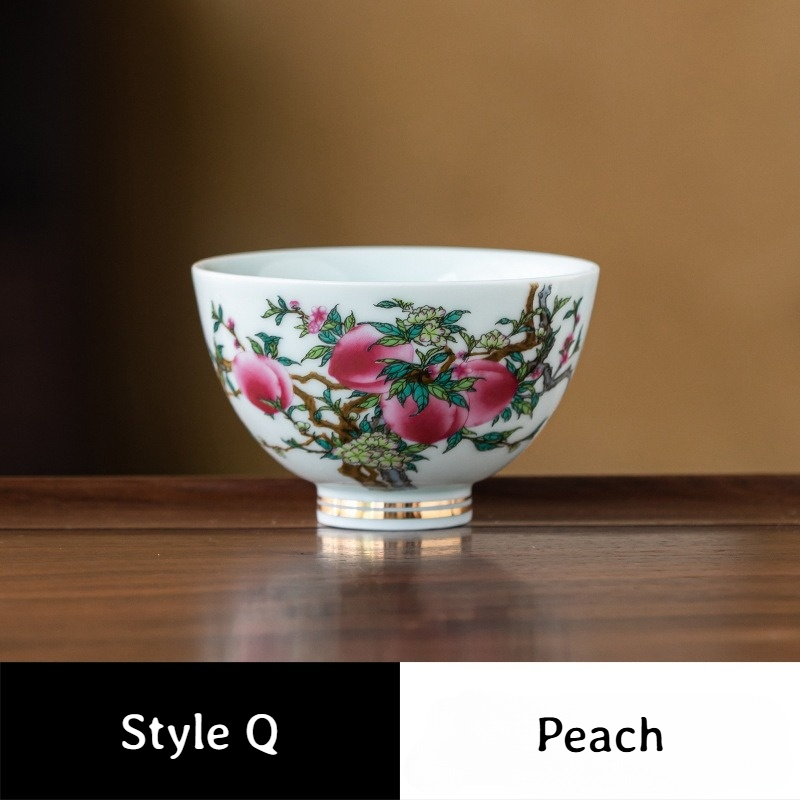 Collection of Classic Pattern Tea Cups 100ml