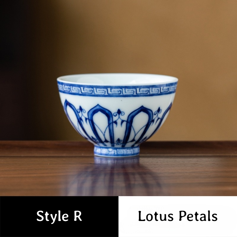 Collection of Classic Pattern Tea Cups 100ml