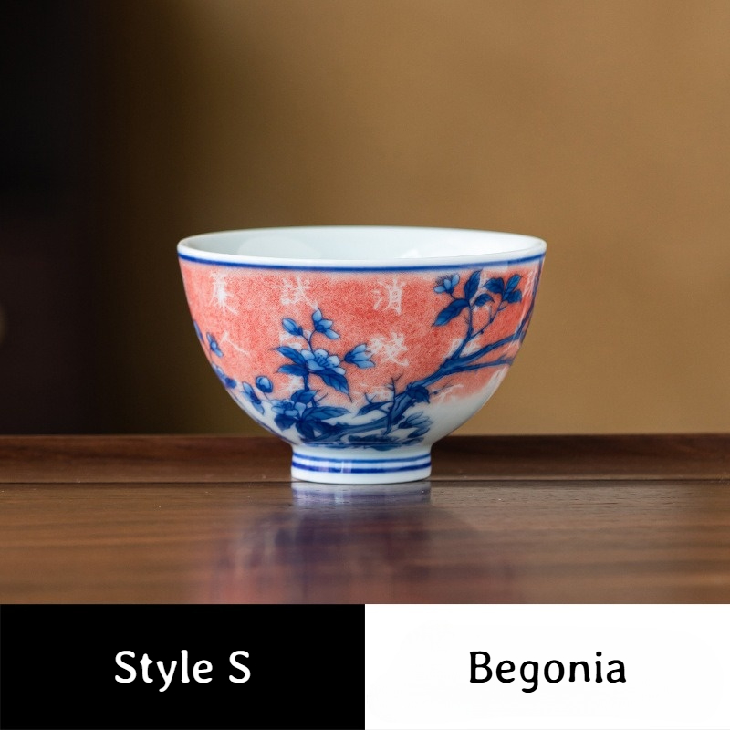 Collection of Classic Pattern Tea Cups 100ml