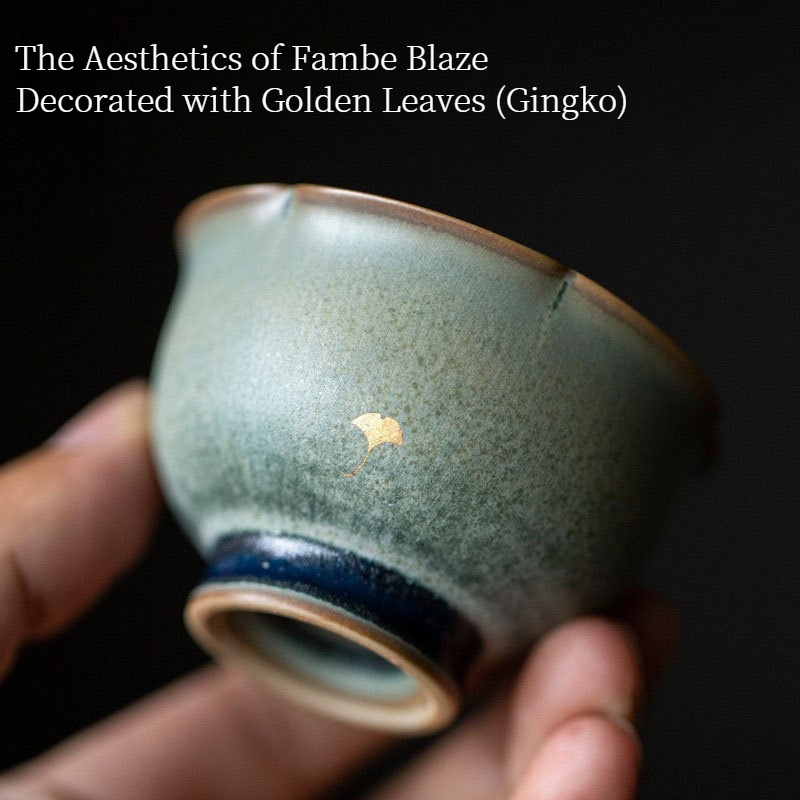Flambé Glaze Tea Cup 70ml