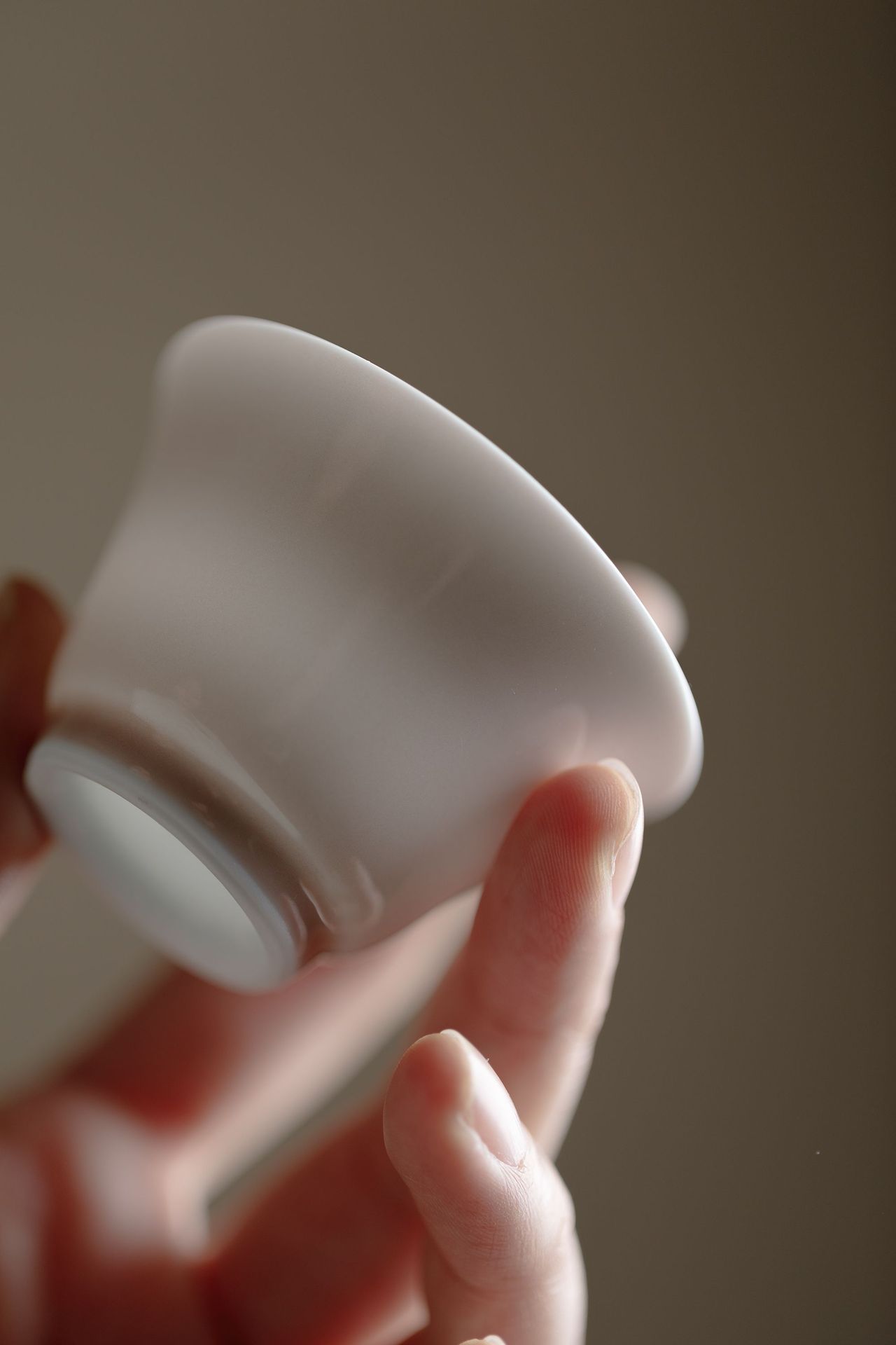 Minimalist Pure Pink/White Tea Cup*4pcs 40ml