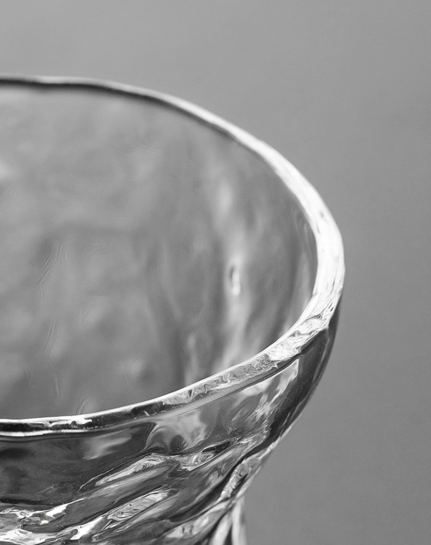 Irregular Shape Glass Cup 80ml