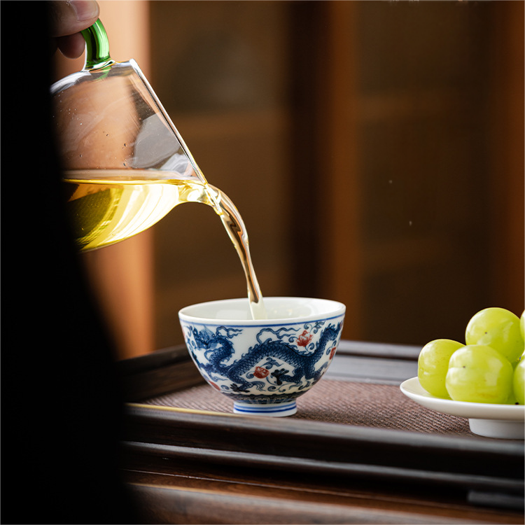 Collection of Classic Pattern Tea Cups 100ml