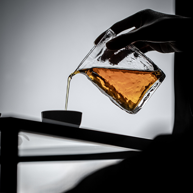 Japanese Style Glass Tea Pitcher, Kungfu Tea Fair Cup 180ml