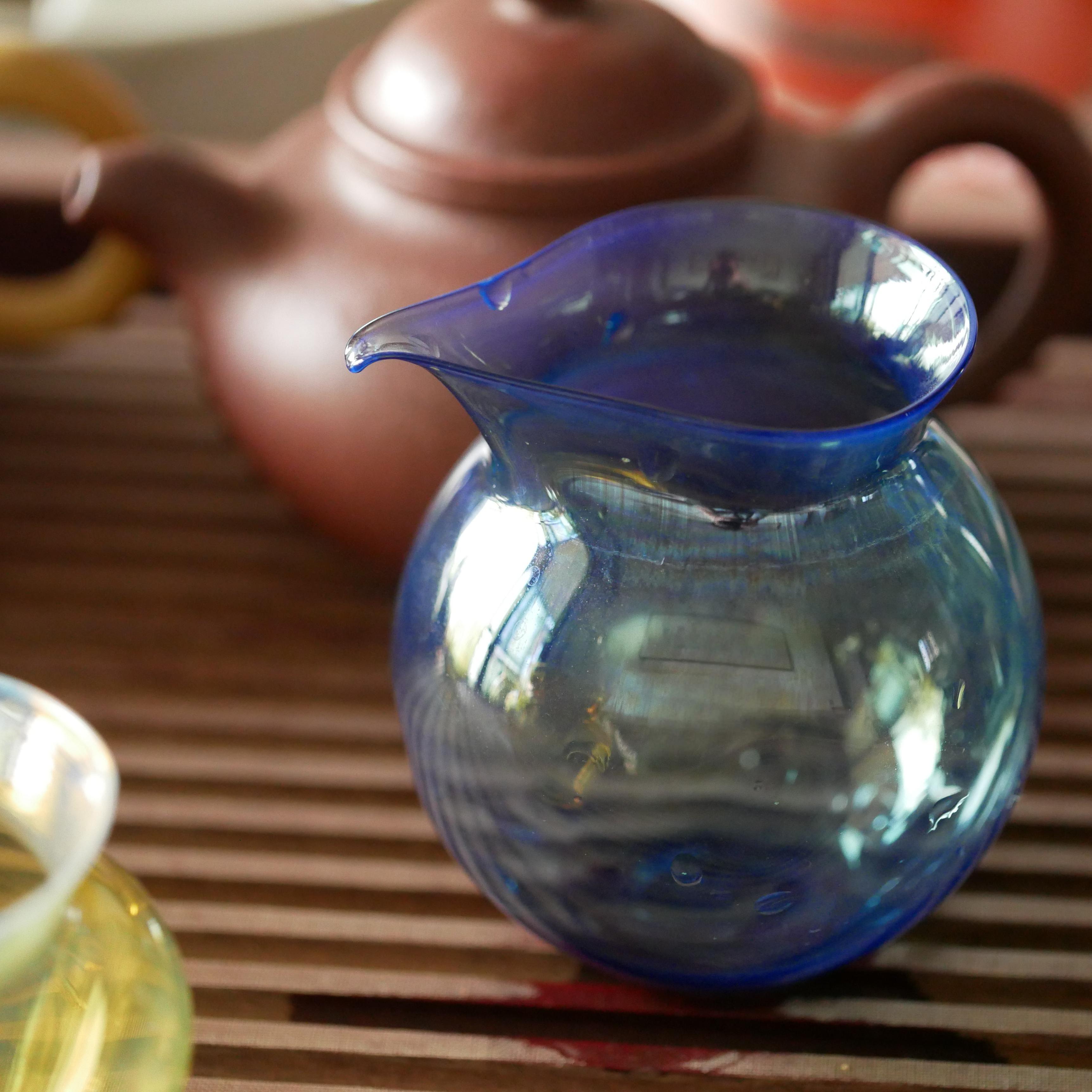 Blue Glass Pitcher 200ml