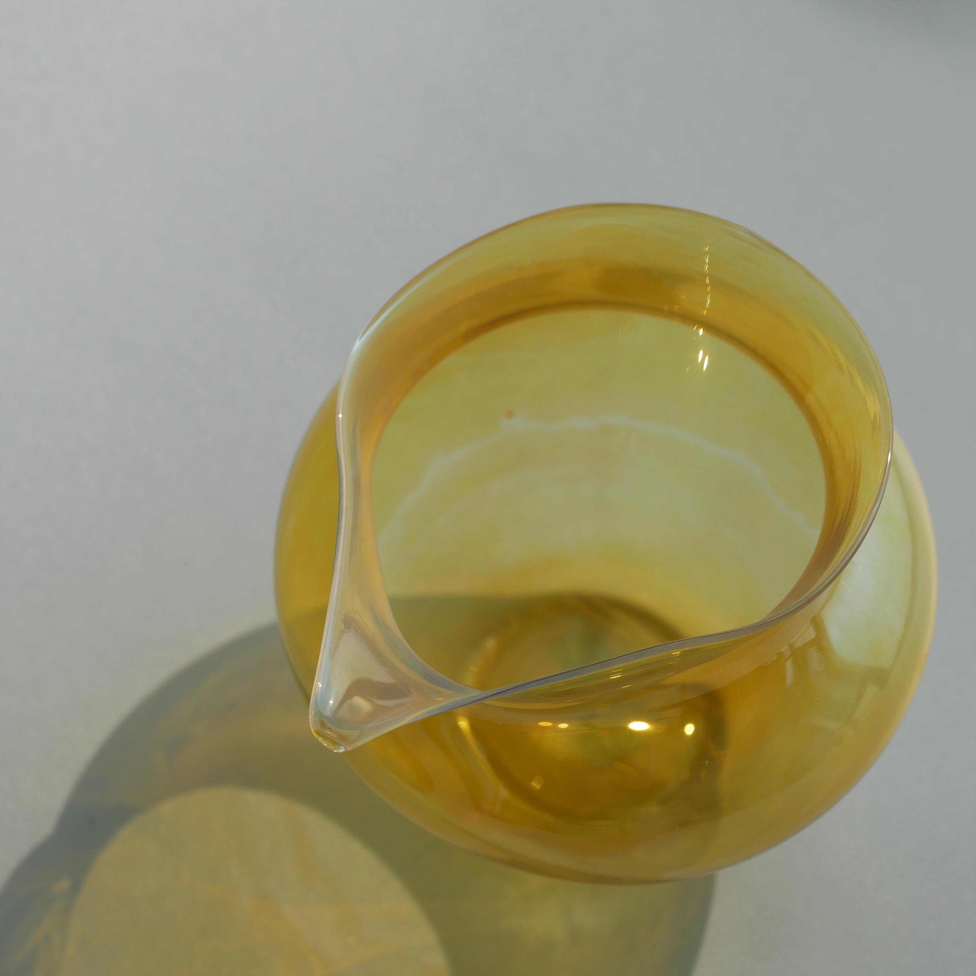 Amber Glass Pitcher 150ml