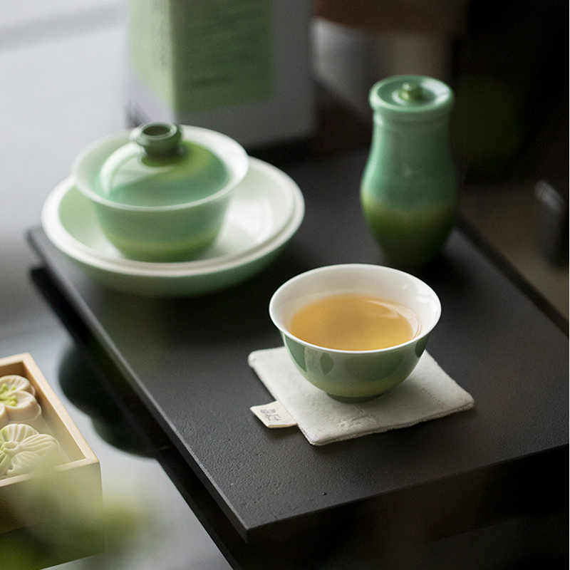 Gradient Green Tea Cup 100ml