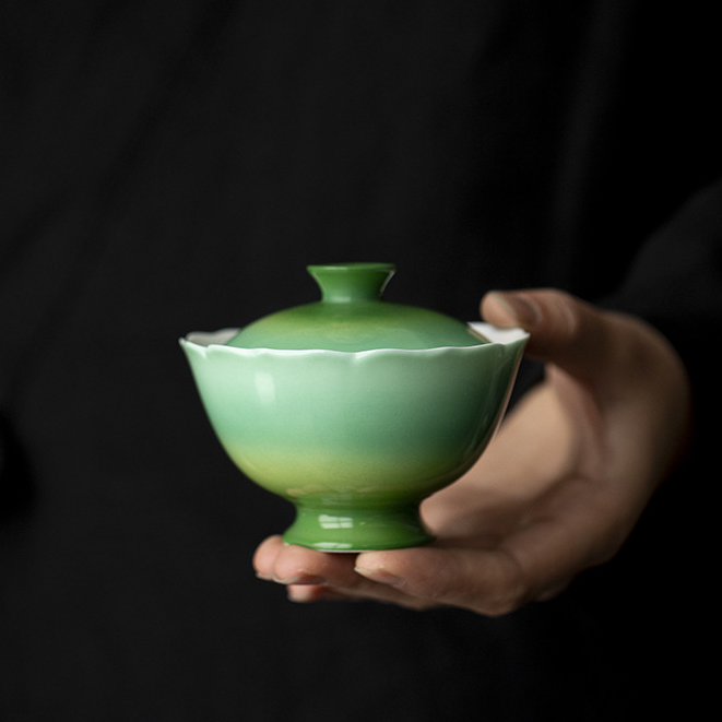 Gradient Green Gaiwan 100ml