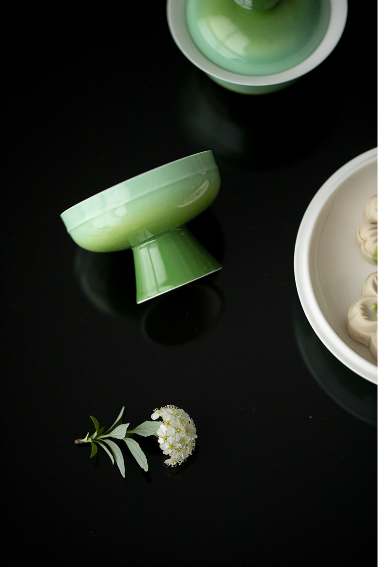 Gradient Green Tea Cup 65ml