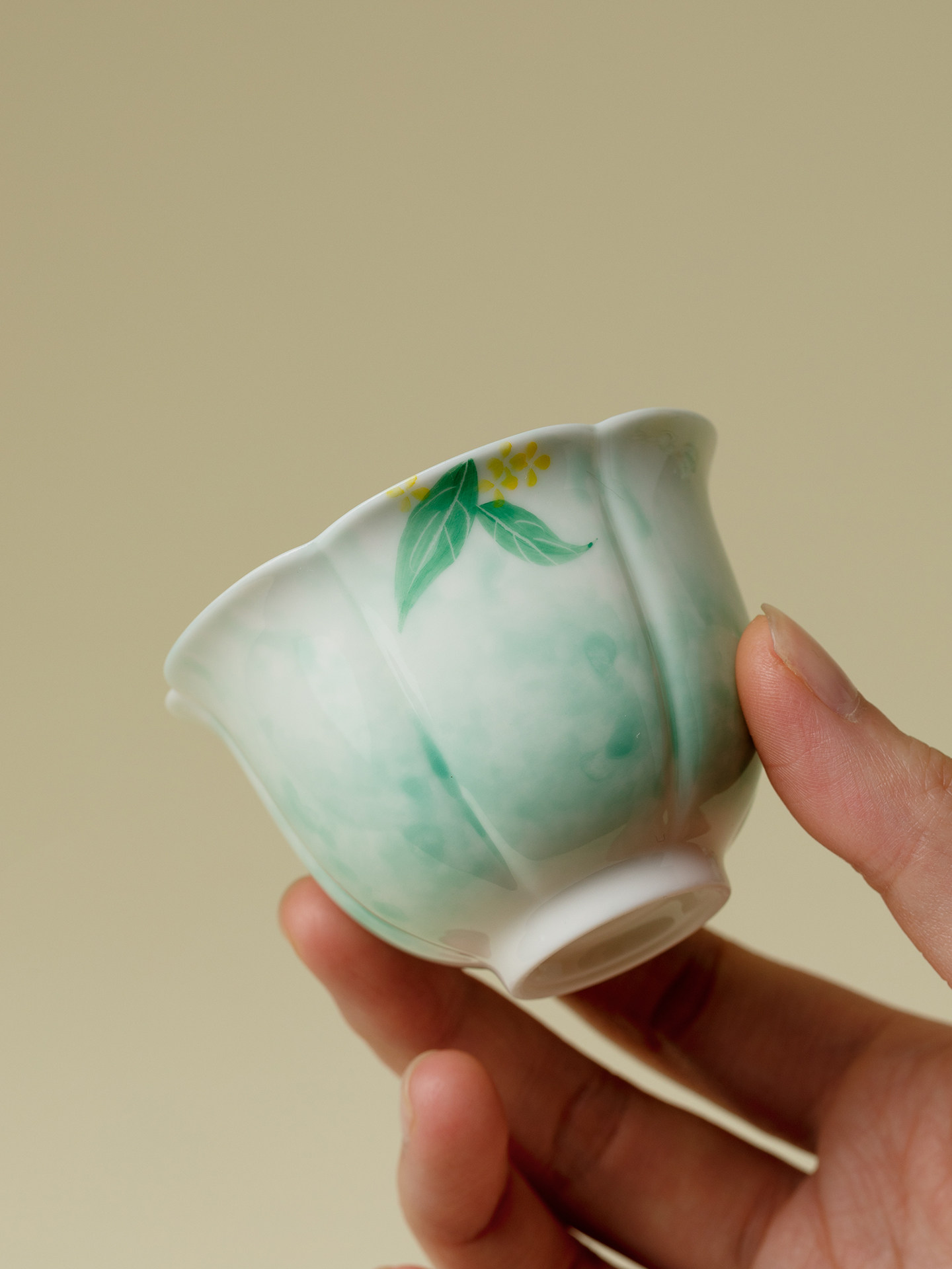 Osmanthus Porcelain Tea Cup 60ml