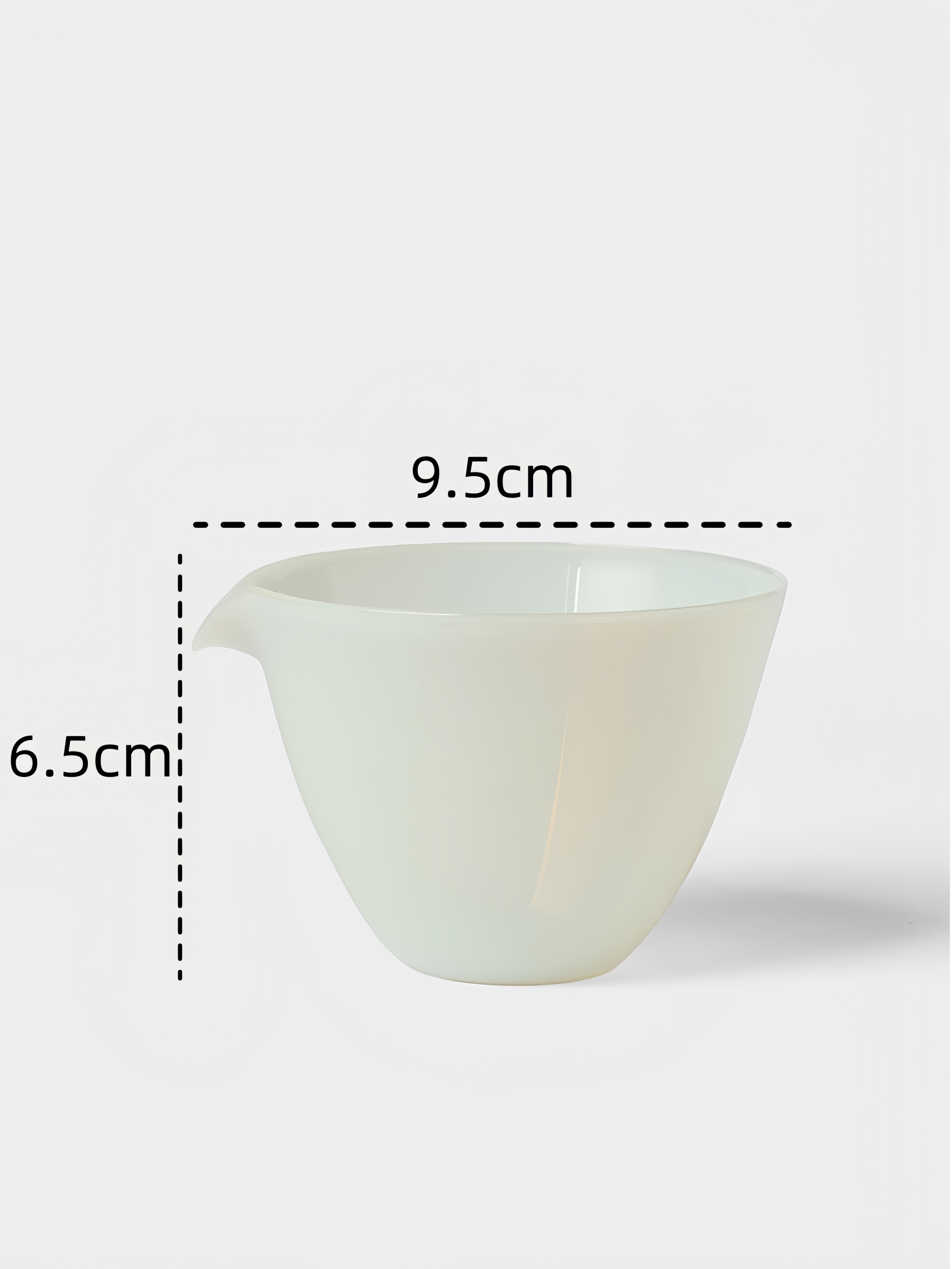 Yellow Jade Glass Pitcher 200ml