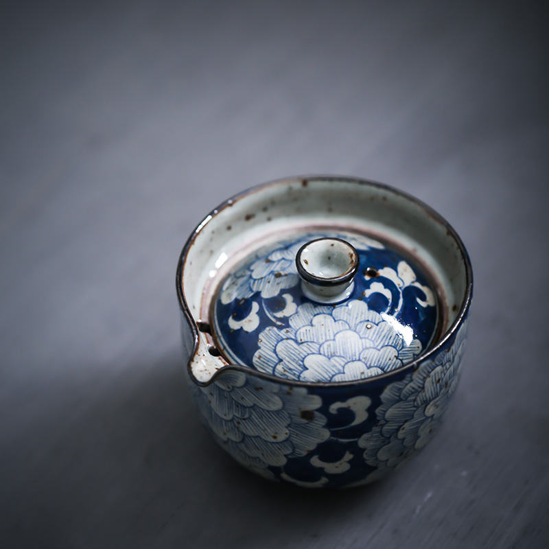  Handmade Blue and White Jingdezhen Teapot 200ml