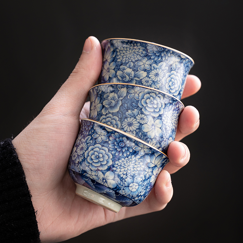 Myriad of Flowers Tea Cup, 4 Styles Optional