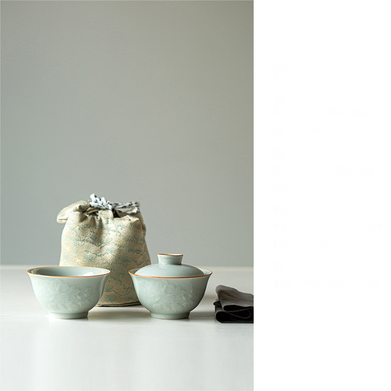 Celadon Travel Tea Set