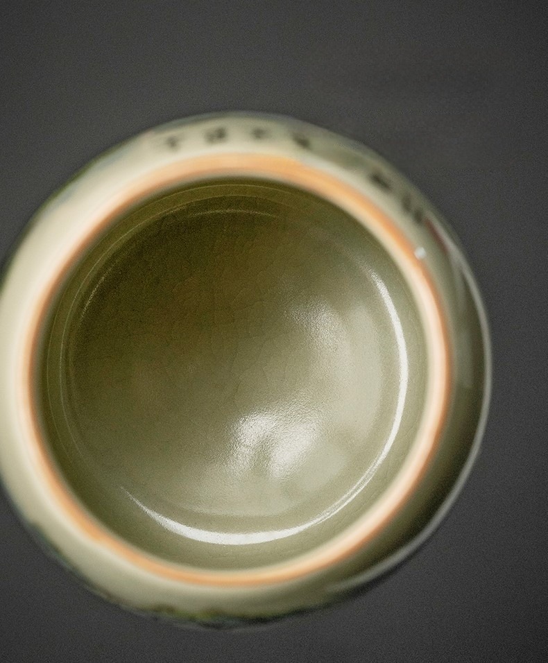 Tea Ceremony Tool Kit, Kung Fu Tea Accessories Set with Landscape Ceramic Container