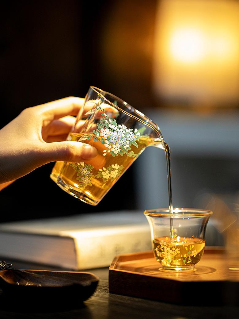 Crabapple Blossom Glass Pitcher 230ml