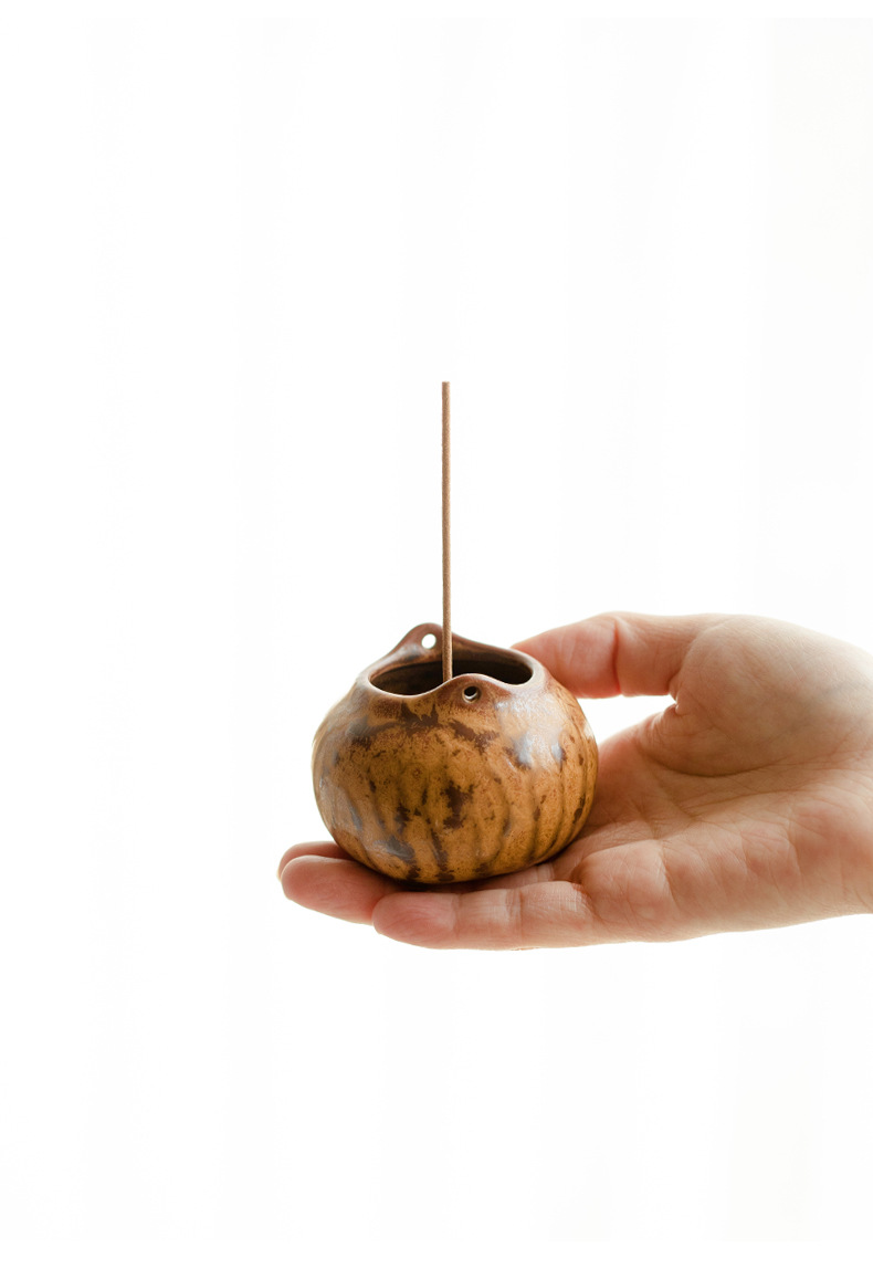 Cute Little Incense Burner, Stoneware Incense Stick Holder