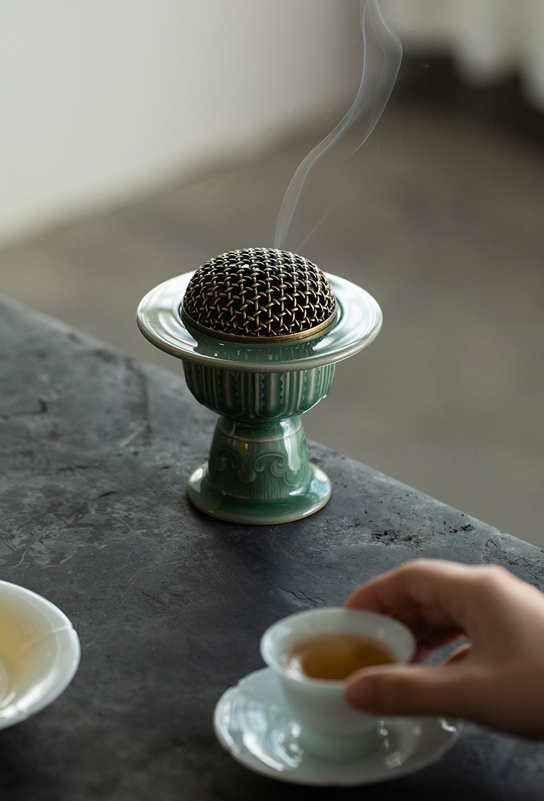 Grail Celadon Incense Burner