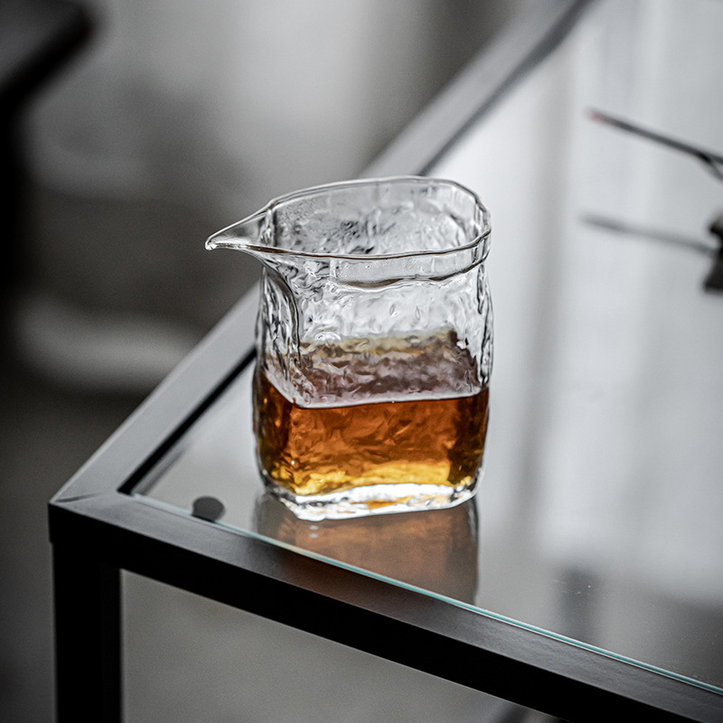 Japanese Style Glass Tea Pitcher, Kungfu Tea Fair Cup 180ml