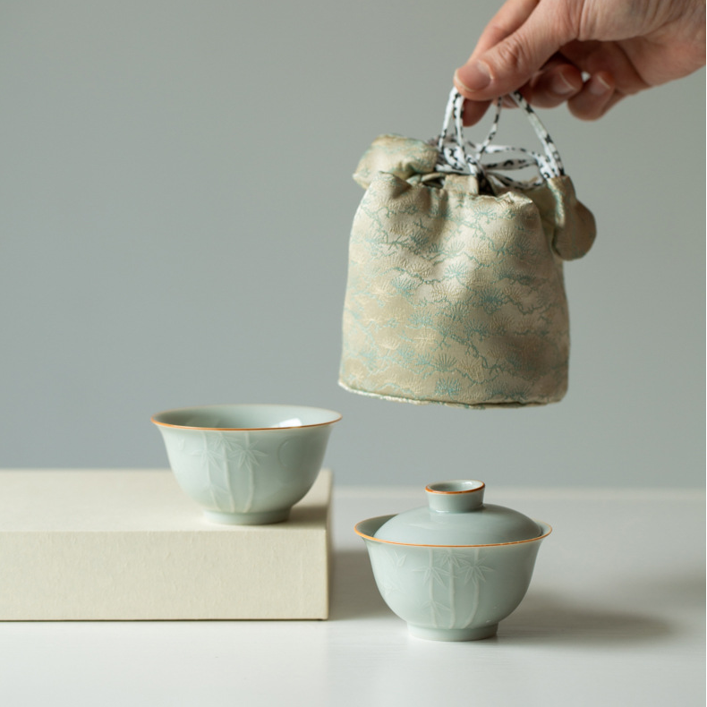 Celadon Travel Tea Set