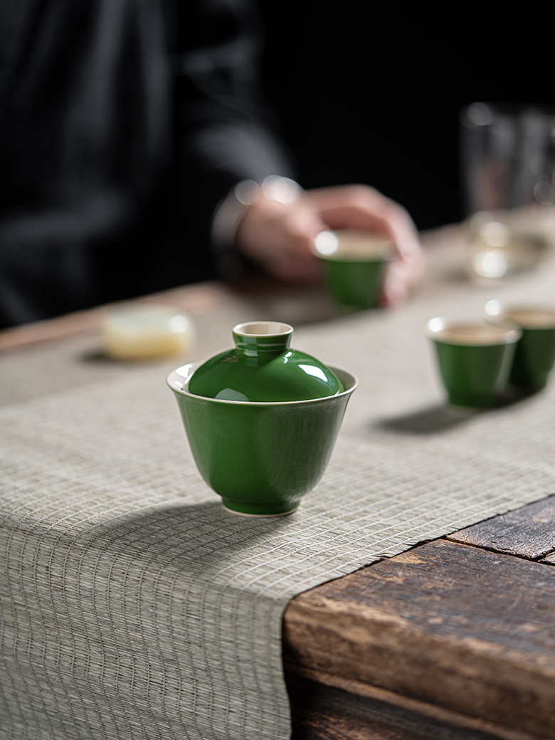 Bamboo Green Gaiwan 150ml