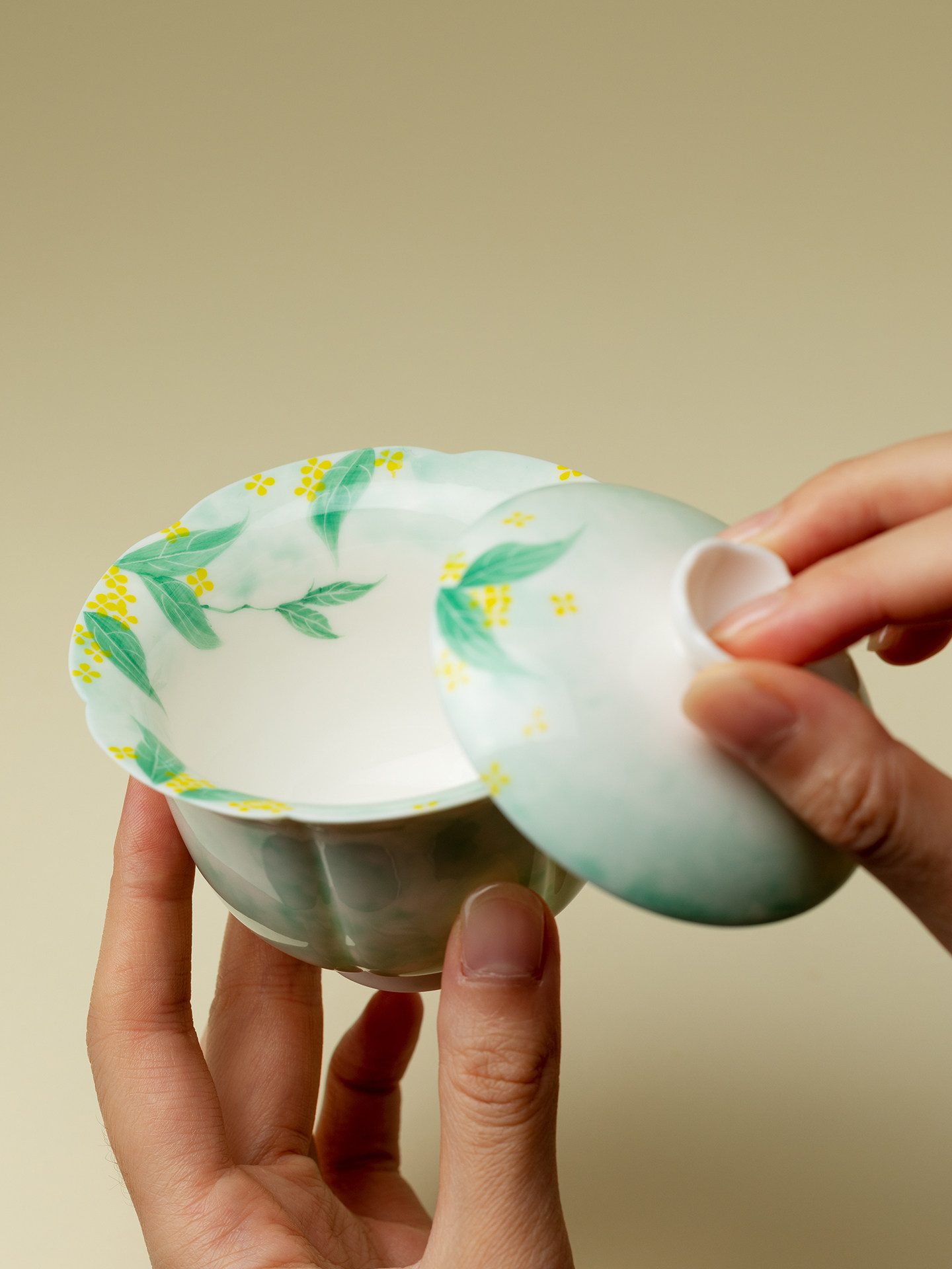 Osmanthus Porcelain Gaiwan 100ml