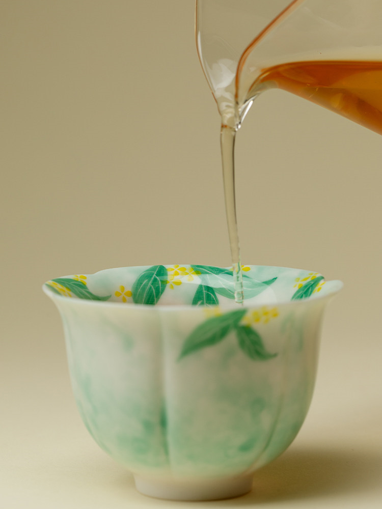 Osmanthus Porcelain Tea Cup 60ml