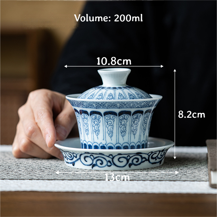 Collection of Gaiwan with Saucer 200ml