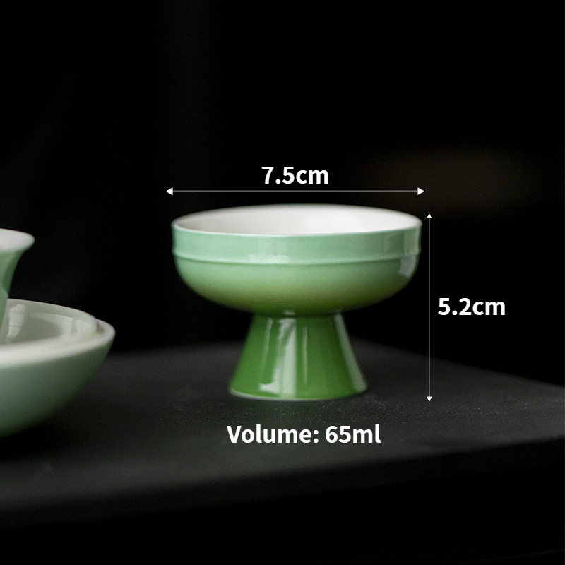 Gradient Green Tea Cup 65ml