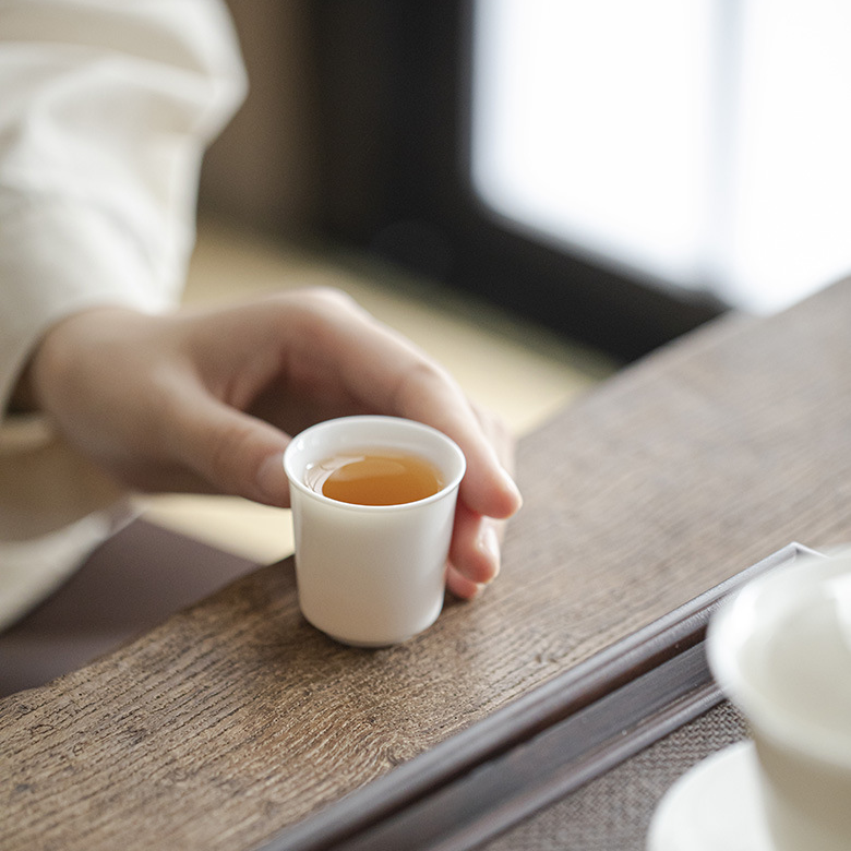 White Porcelain Tea Cup, 6 Styles Optional