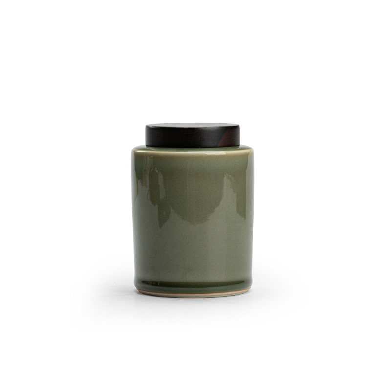 Minimal Celadon Tea Canister 240ml