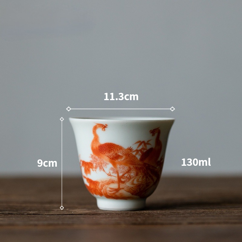 Traditional Chinese Style Tea Cup 100ml, Kung Fu Tea Cups Set