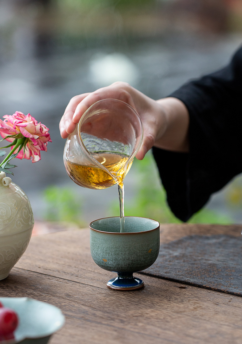 Flambé Glaze Tea Cup 120ml