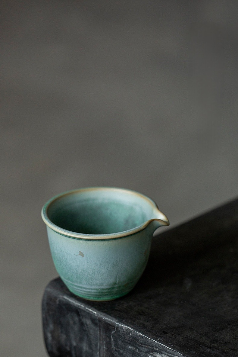 Vintage Style Stoneware Fair Cup, Kung Fu Tea Pitcher 220ml