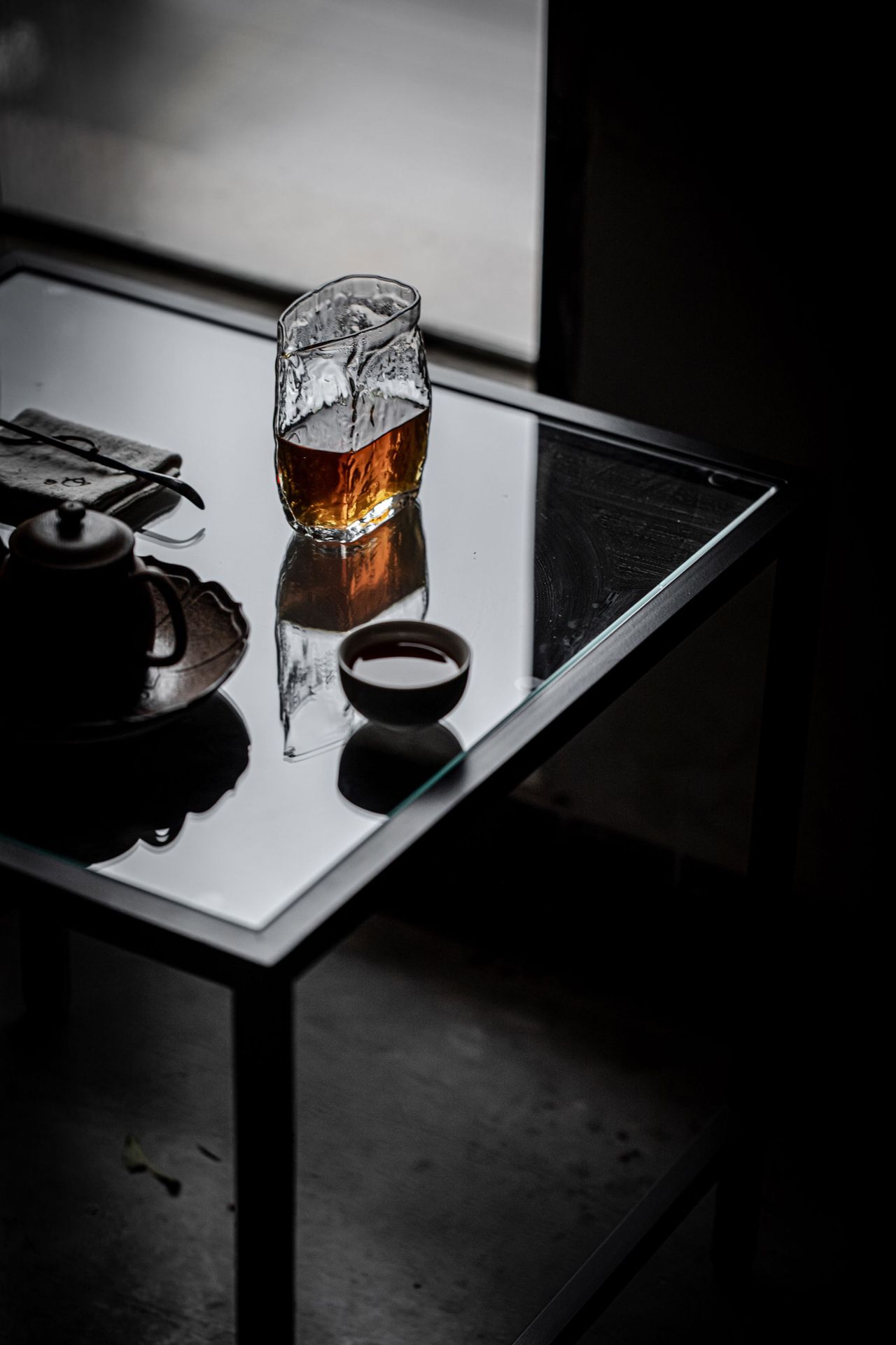 Japanese Style Glass Tea Pitcher, Kungfu Tea Fair Cup 180ml