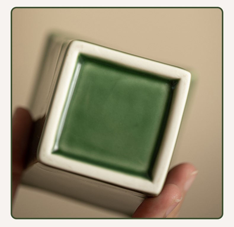 Green Celadon Quadrilateral Pitcher 200ml