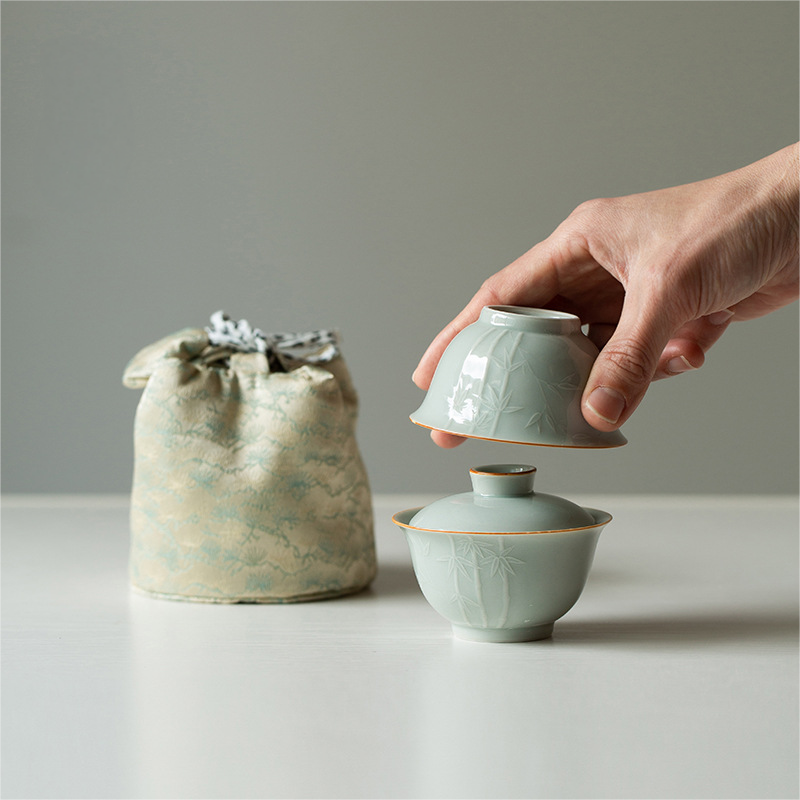 Celadon Travel Tea Set
