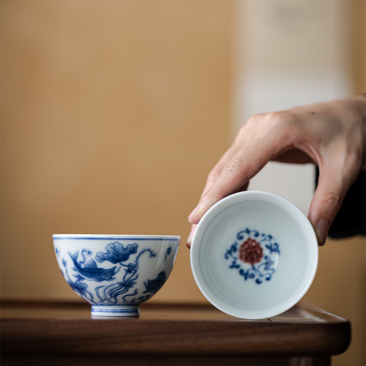 Collection of Classic Pattern Tea Cups 100ml