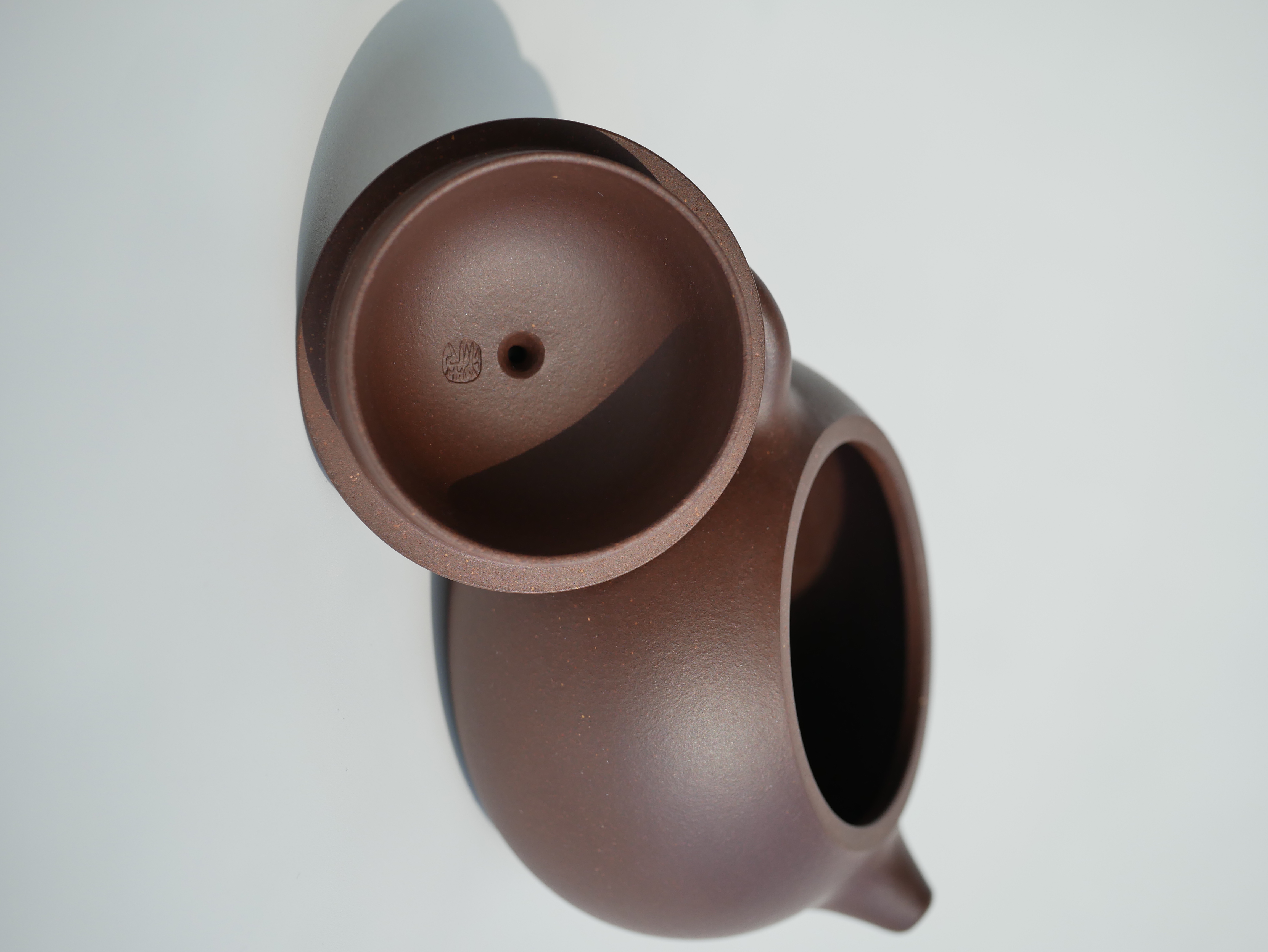 the "Xishi", Yixing Purple Clay (Zisha) Teapot, Handmade Kung Fu Teapot 160ml