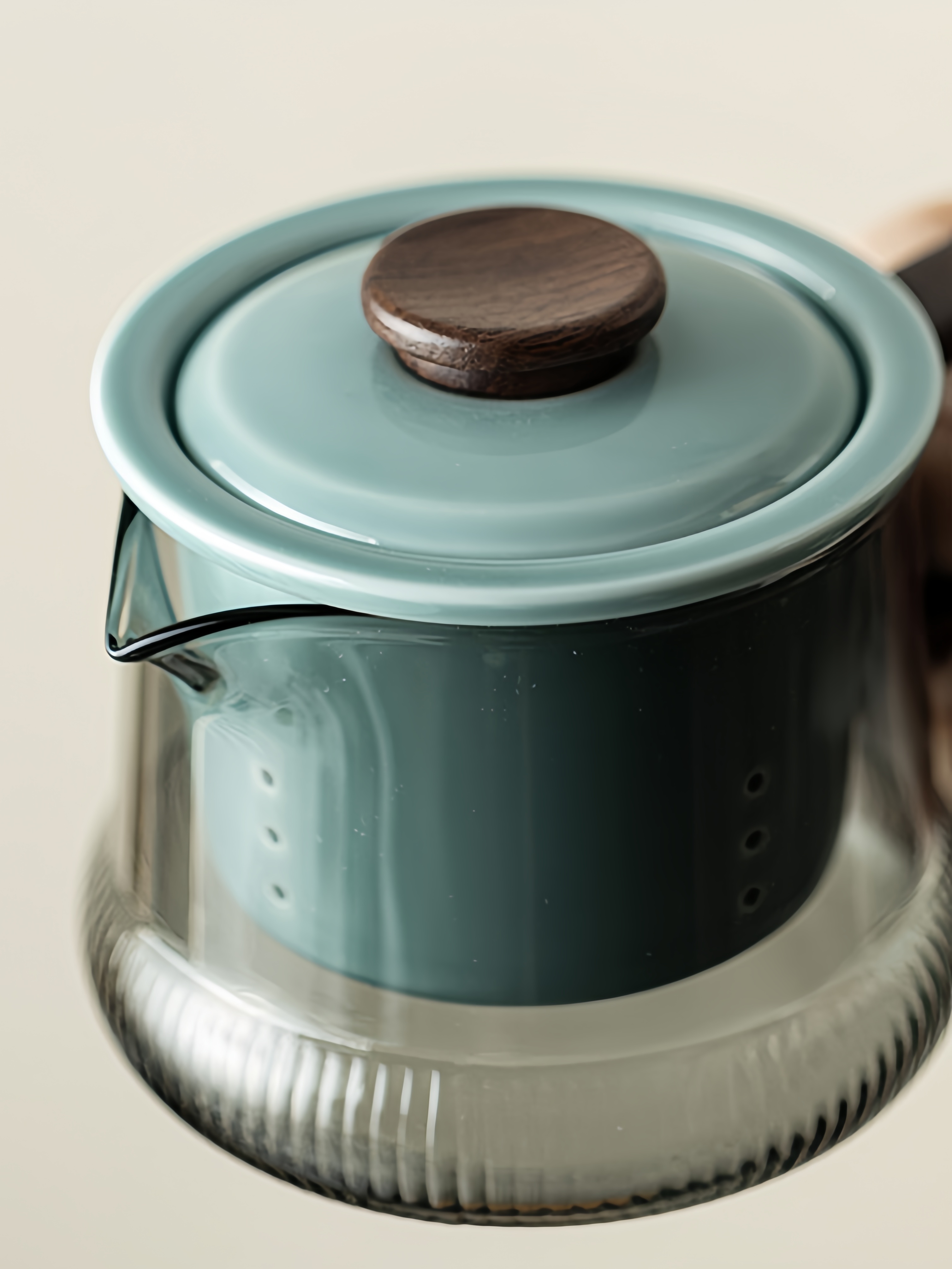 Modern Style Travel Tea Set 250ml, Teapot with infuser+3 Cups