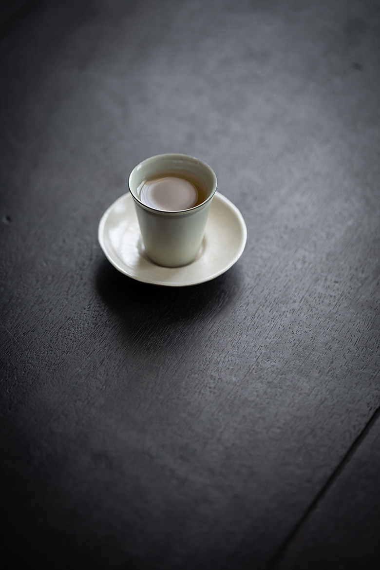 Ash Gray Tea Cups Set*4pcs 40ml